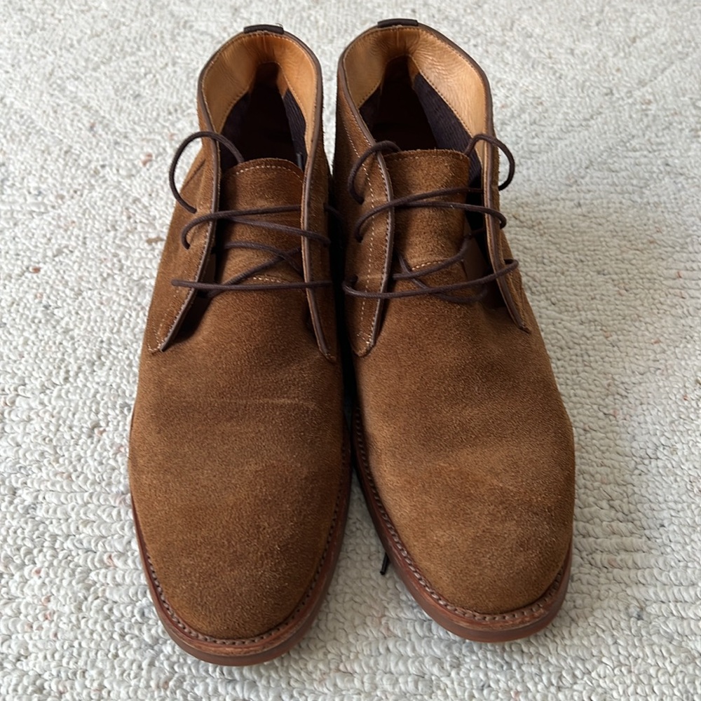 Warfield and Grand Valley Leather Suede Boot Desert Shoe - Picture 2 of 11